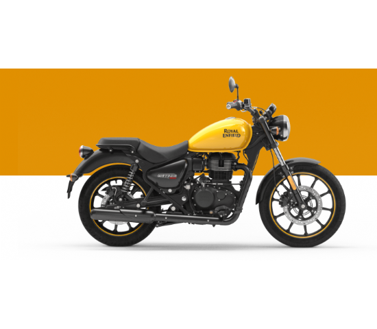 Royal Enfield Meteor 350 amarilla