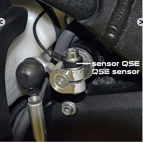 Distintas posiciones del sensor de cambio