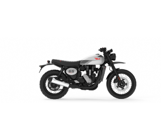 BSA SCRAMBLER 650 PLATA