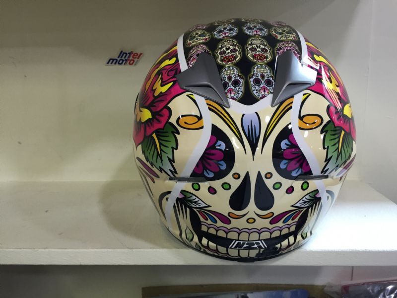 CASCO INTEGRAL VITAL GRAPHICS MEXICAN SKULLS