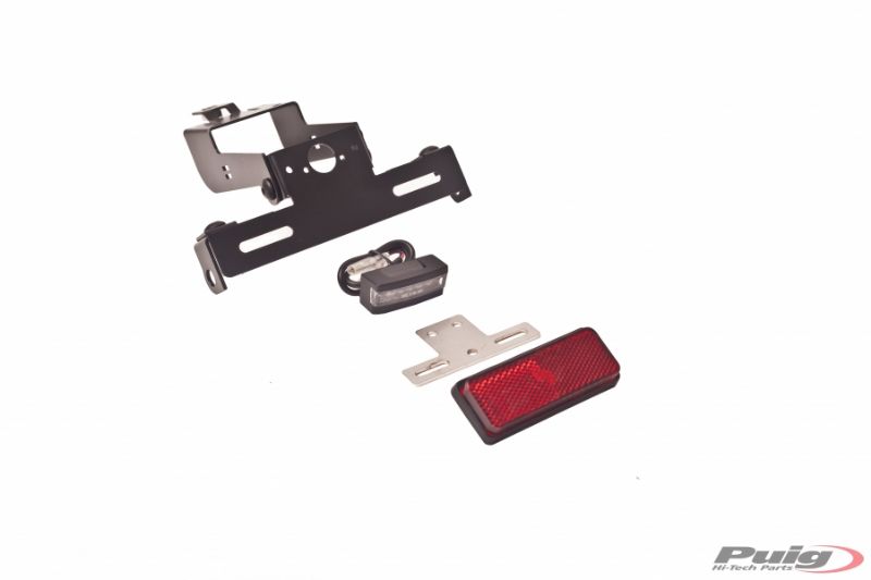 Soporte portamatricula para kawasaki er6f (12-13)