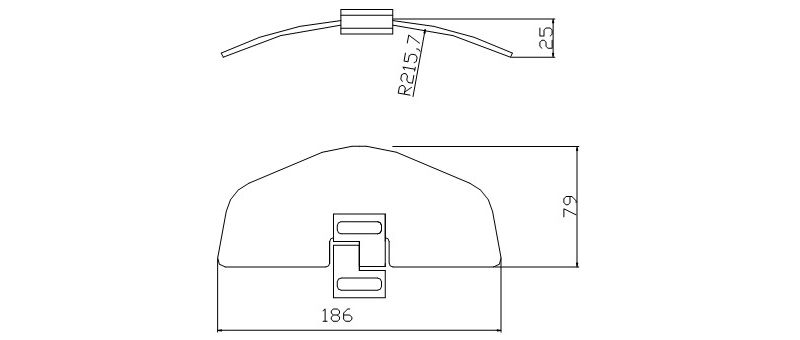 Deflector para cpulas / carenabrs universal