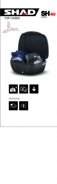 BAUL SH40 CARGO NEGRO