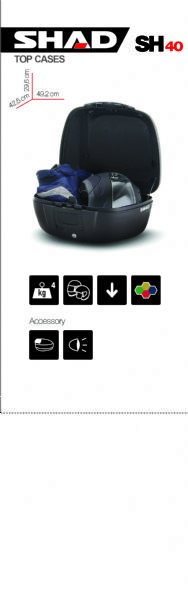 BAUL SH40 NEGRO/NEGRO