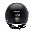 CASCO DEMI-JET H107B.MINI-J.NEGRO MATE