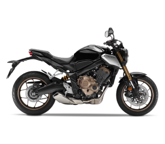Honda CB650 R negra