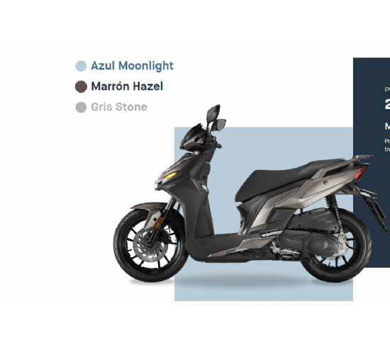 Kymco Agility S 125 ABS marron