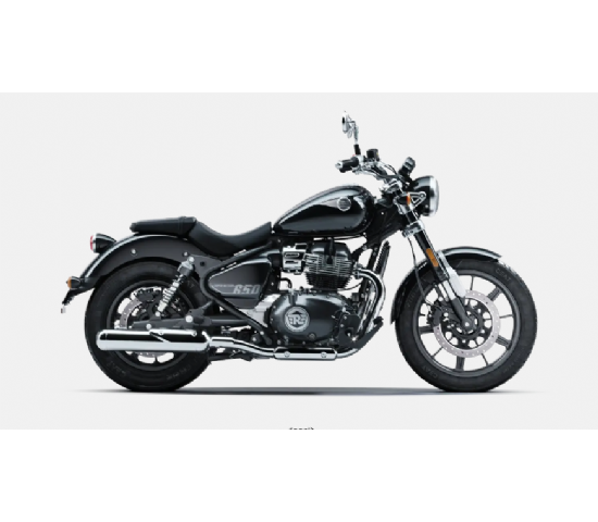 Royal Enfield Super Meteor negra