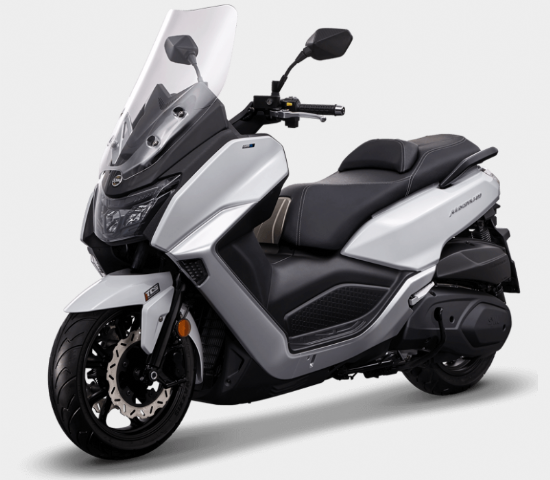 Sym Maxym 400 ie e5 blanca en valencia