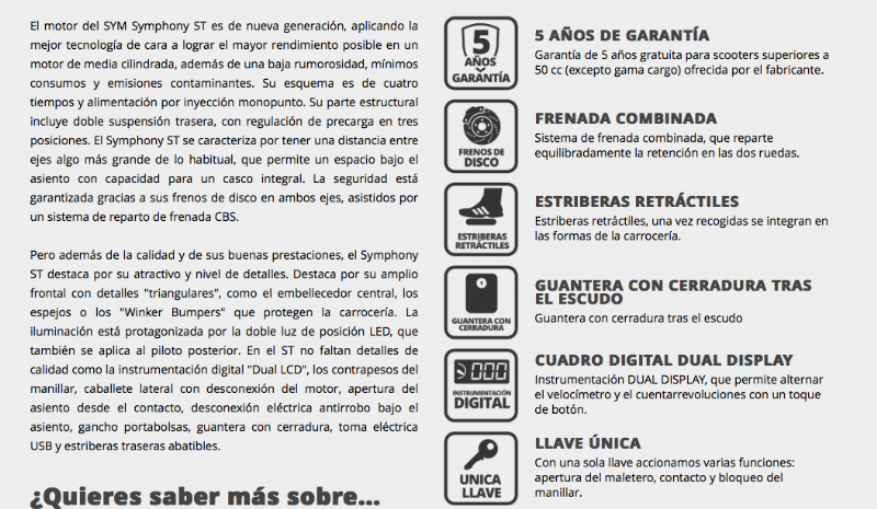 SYM Symphony ST 125cc / 200cc