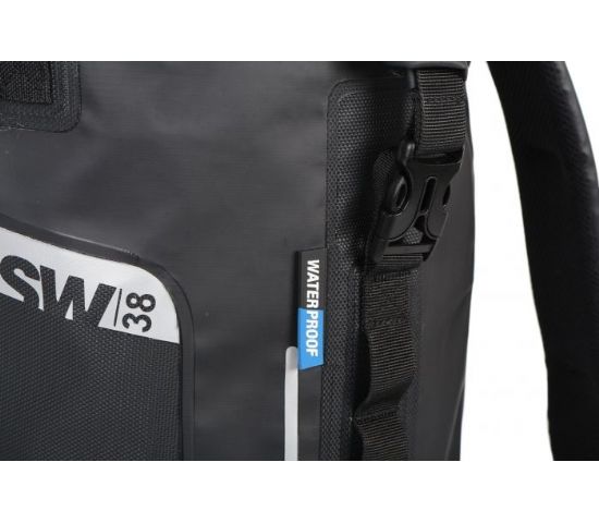 waterpoof Bolsa Petate trasero impermeable Shad SW38 negro 38L