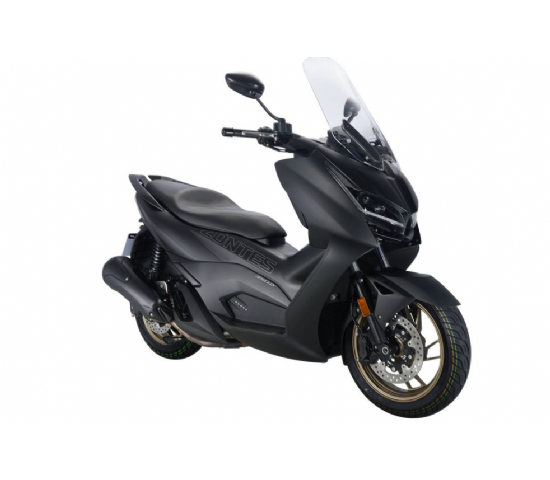 Zontes D350 Scooter negra