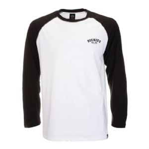 Camiseta Dickies Baseball Blanca/Negra