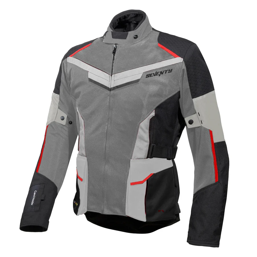 CHAQUETA SD-JT70 ATACAMA HOMBRE NEGRO/GRIS/ROJO