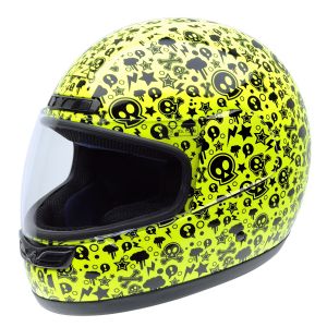 Casco nzi activy junior Yellow Bones