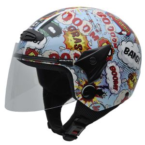 Casco nzi helix II junior graphics boom