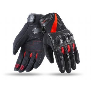 GUANTE SD-N14 VERANO NAKED HOMBRE NEGRO/ROJO