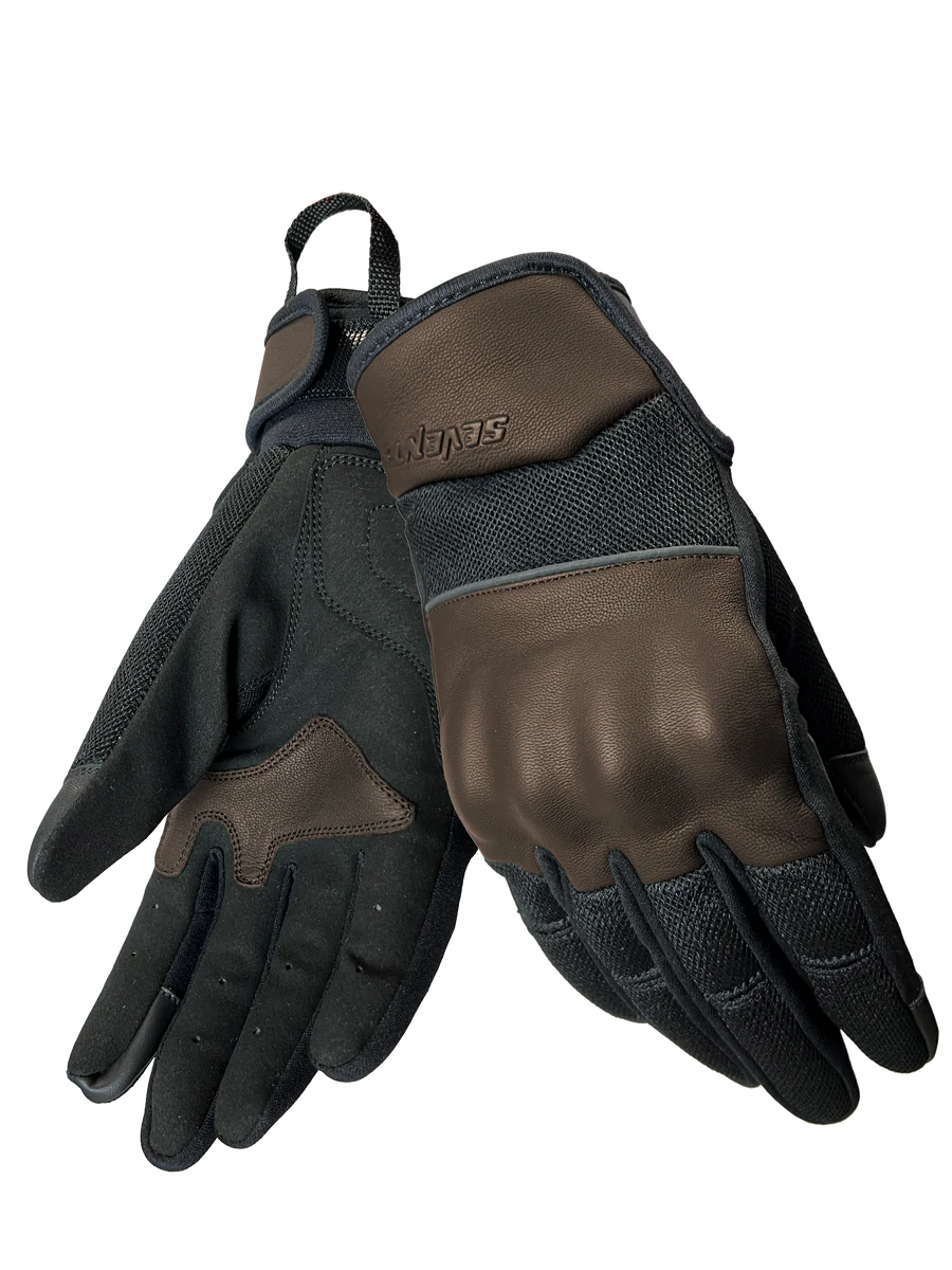 GUANTE SD-C36 ICON HOMBRE MARRON/NEGRO