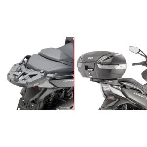 Adaptador posterior especfico para maleta MONOLOCK y MONOEKEY Kymco Xciting 400 S