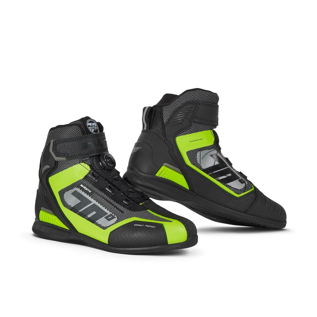 BOTA SD-BR3 VELOCE PRO NEGRO/AMARILLO FLUOR