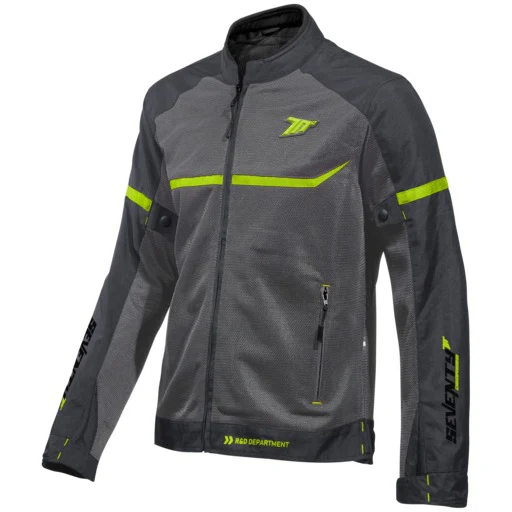 CHAQUETA SD-JR30.1 MOJAVE HOMBRE GRIS/AMARILLO FLUOR
